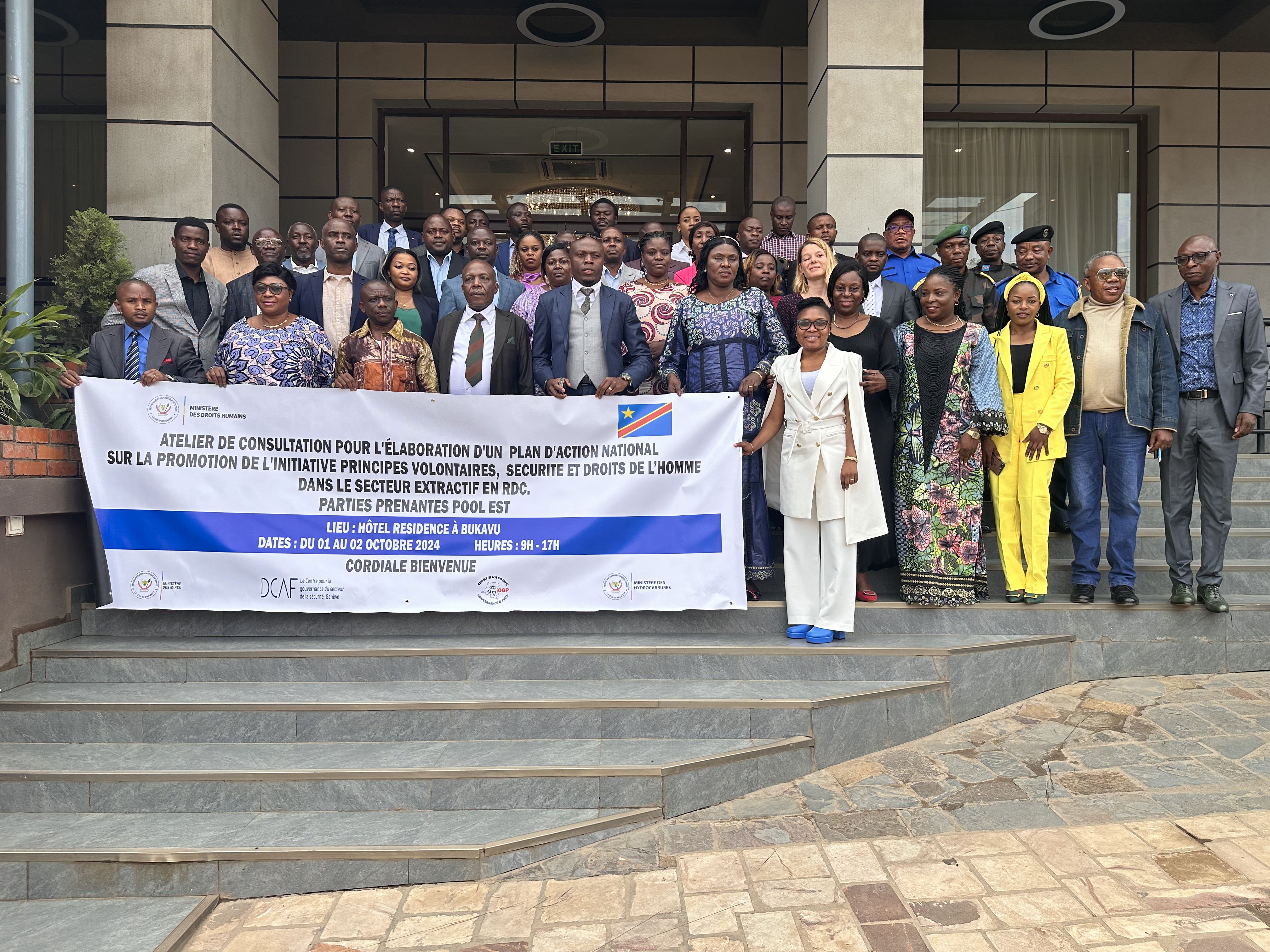 Participants of the consultation in Bukavu, 2 October 2024